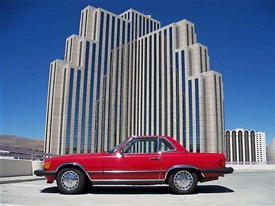 1988 mercedes-benz 560sl - 23k miles