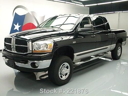 2006 dodge ram mega cab hemi 4x4 auto side steps 66k mi texas direct auto