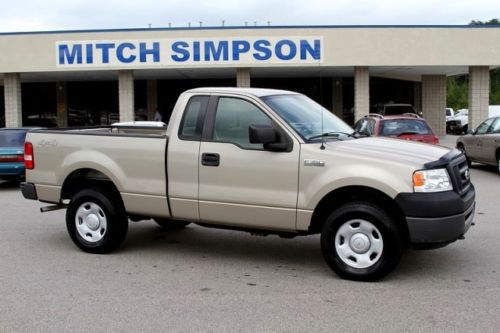 2007 ford f-150 xl 4x4 reg cab  perfect north ga carfax