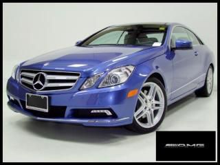 E350 coupe designo mauririus blue premium 2 p2 nav pano amg 18" wheels a/c seats