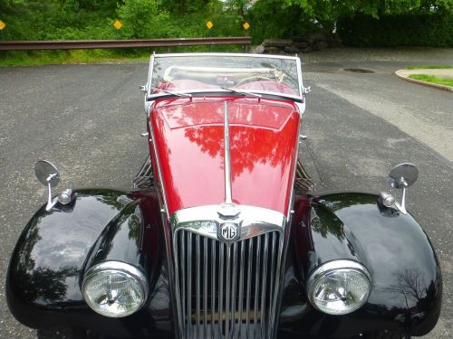 1954 mg t-series california car