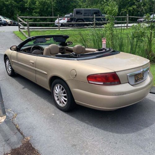 2001 chrysler sebring lxi 2dr convertible