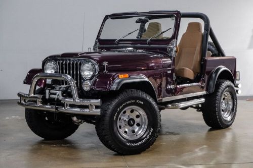 1982 jeep cj frame up restoration 4.0l 6cyl rancho lift bfg&#039;s