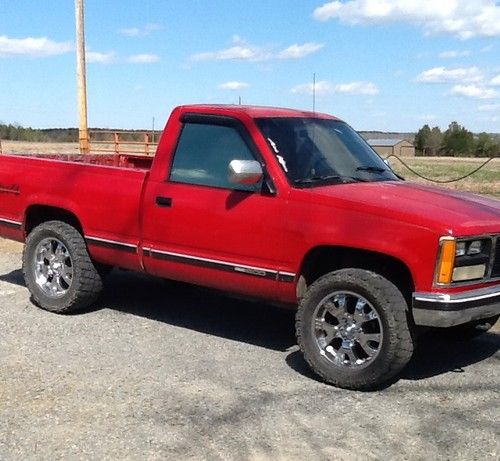 1988 gmc 1500 4x4 good looking great running,solid transportation no reserve !!!