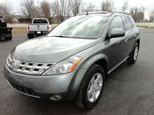 2005 nissan murano sl sport utility 4-door 3.5l