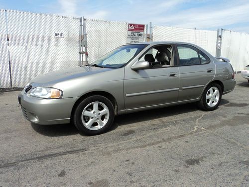 2003 nissan sentra gxe sedan 4-door 1.8l, no reserve