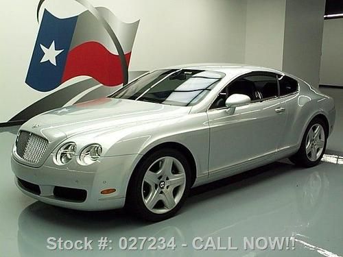 2005 bentley continental gt awd turbo htd seats nav 31k texas direct auto