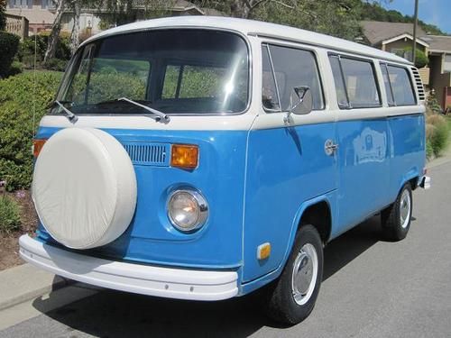 1974 vw deluxe bus- original paint survivor- no reserve