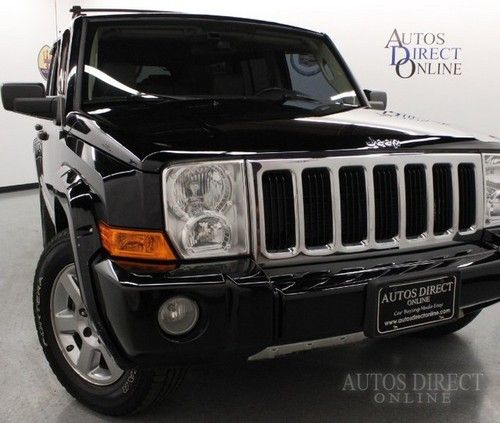 We finance 2007 jeep commander limited hemi 4wd navi htsts 6cd mroof towpkg lthr