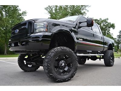 2007 ford f-250 crew diesel lariat outlaw lift 37" nittos 20" xd wheels