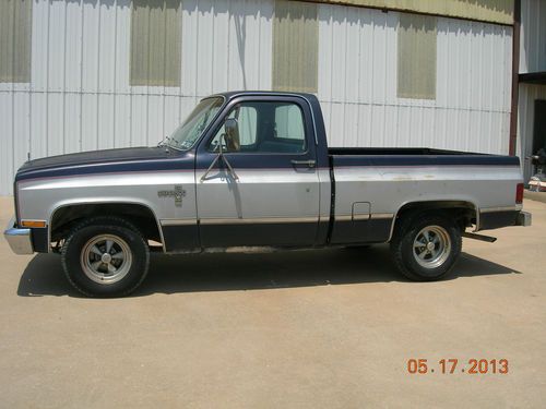 1982 chevrolet silverado c-10 shortbed diesel