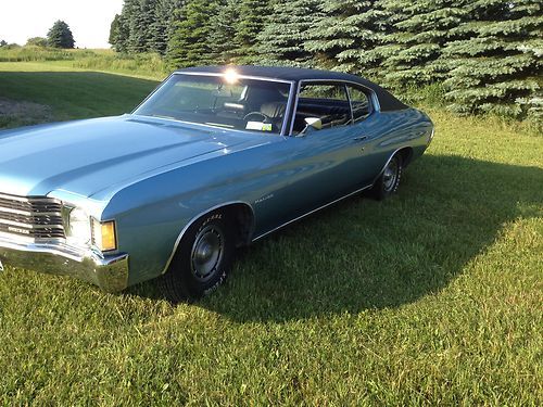 1972 chevrolet chevelle 2 door 305 v8