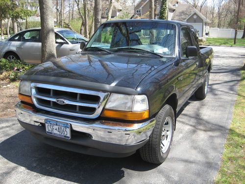 1999 ford ranger xlt 2wd pickup truck supercab e85 flex fuel 3.0 low miles clean