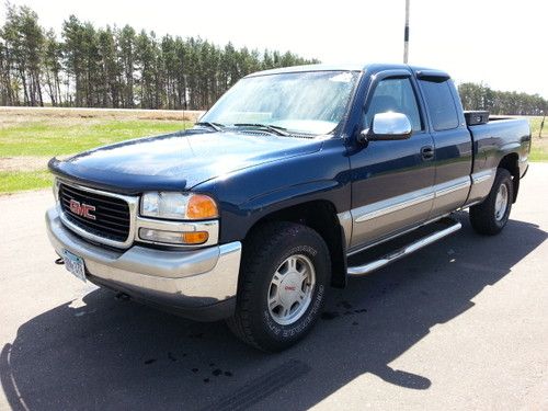 ~~no reserve 1999 gmc sierra sle ext-cab 4x4~~