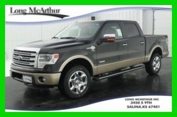 13 king ranch! supercrew crew cab! 3.5 v6 ecoboost navigation! 4x4 msrp 52,295