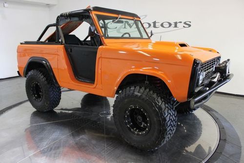 1973 'jack-o-lantern' orange ford bronco