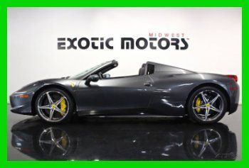 2013 ferrari 458 spider brand new msrp - $306,716.00 59 miles only $379,888.00!!