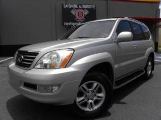 Gx470*nav*3rd row*levinson*carfax cert*books*we finance*heated seats*fla