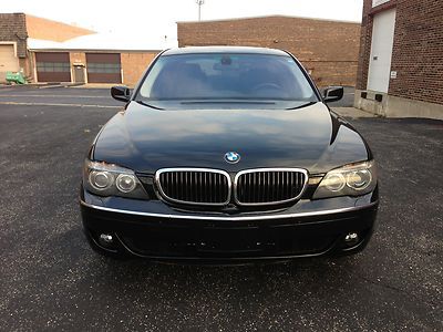 2006 bmw 750i navigation, leather comfort pkg, premium pkg  luxury pkg  rebuilt