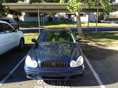 2002 hyundai sonata base sedan 4-door 2.4l