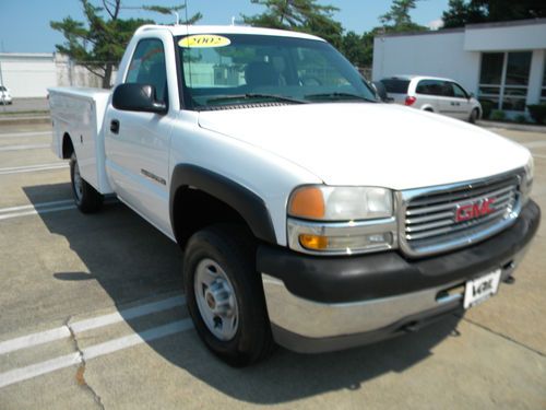 2002 gmc sierra 2500hd service body truck good miles in virginia