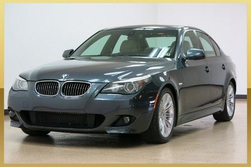 535i, m sport pkg, twin turbo, paddle shft, leather, navi