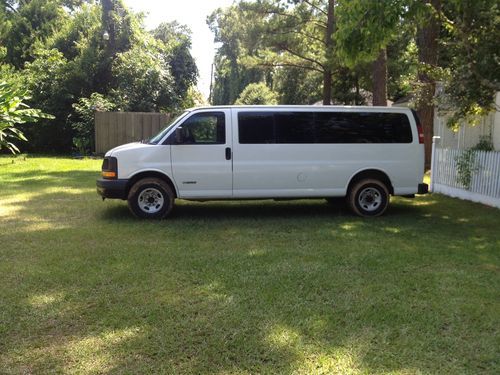 Sell used 97 CHEVY EXPRESS 3500 15 Passenger Van 80K miles 2003 - AC ...