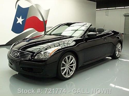 2009 infiniti g37 sport premium convertible nav 28k mi texas direct auto