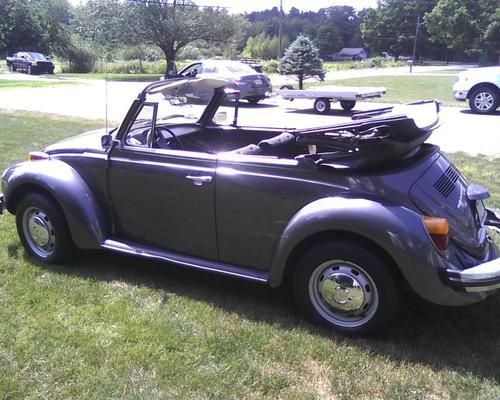 1978 volkswagen super beetle base convertible 2-door 1.6l