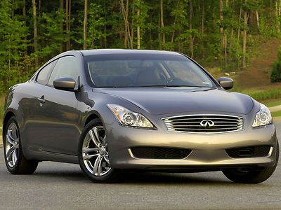 7-days *no reserve* '10 infiniti g37x coupe bose nav 1-owner off lease best deal