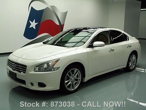 2010 nissan maxima 3.5 sv premium pano sunroof nav 32k! texas direct auto