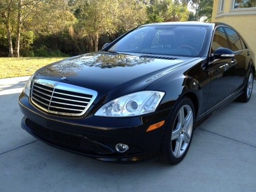 Black s550  with amg sport package and black leather interior