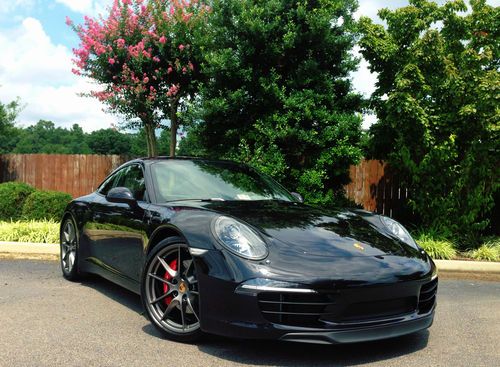 2013 porsche 911 carrera s basalt black/umber pdk