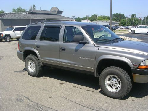 1999 dodge durango slt plus sport utility 4-door 5.2l no reserve