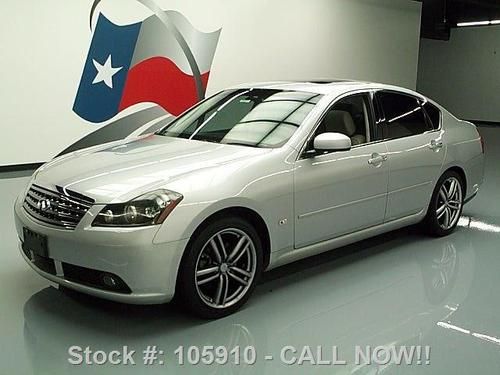 2006 infiniti m35 sport sunroof nav vent seats 19's 75k texas direct auto