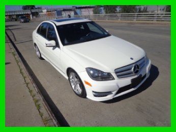 2012 c300 4matic sport used 3l v6 2 automatic premium navigation rebuilt salvage