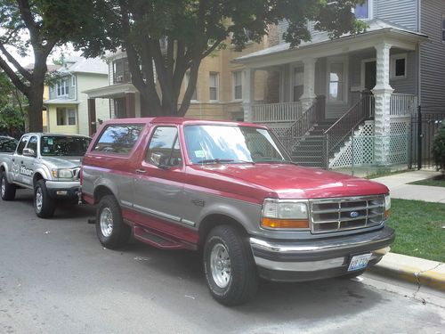 1994 ford bronco xlt sport utility 2-door 5.0l