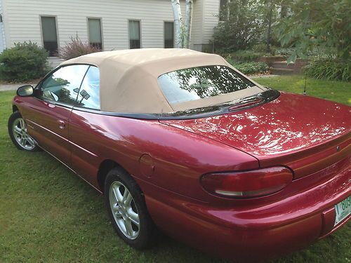 1997 chrysler sebring jxi convertible 2-door 2.5l