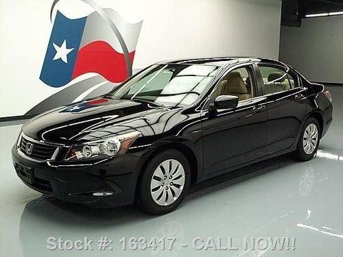 2010 honda accord lx sedan auto leather cruise ctrl 29k texas direct auto