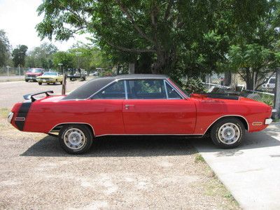 1971 dodge dart red/black hp 340 x heads,3:91 sure grip very nice/quick dart