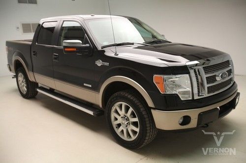 2012 king ranch crew 4x4 navigation sunroof leather ecoboost we finance 41k mile