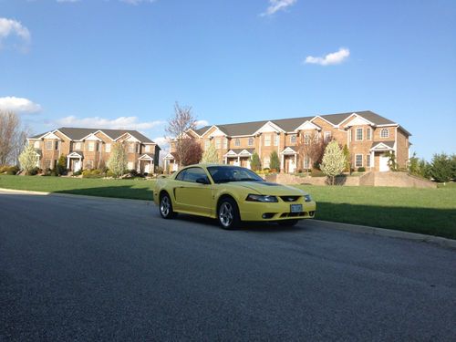 2001 ford mustang svt cobra coupe 2-door 4.6l