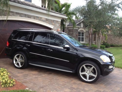 2010 mercedes gl-class gl450 blk/blk 1-fl owner clean, new tires, only 40k miles