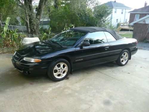 2000 chrysler sebring jxi convertible 2-door 2.5l