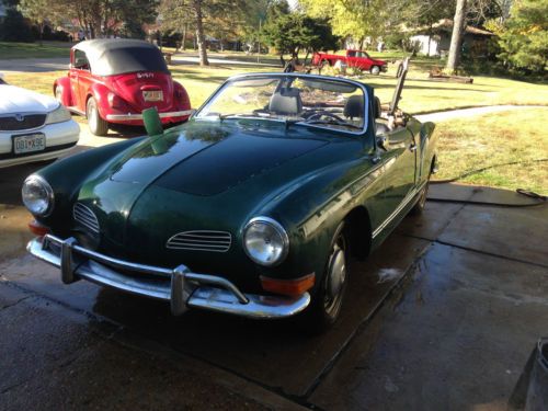 71 karmann ghia convertable