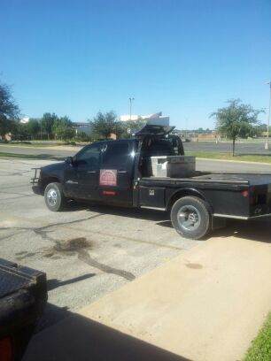 Flatbed 2008 gmc sierra truck