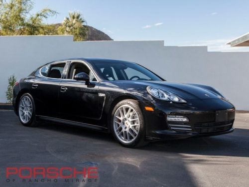 Used 2011 panamera black pdk park assist 19inch wheels heated seats sat radio