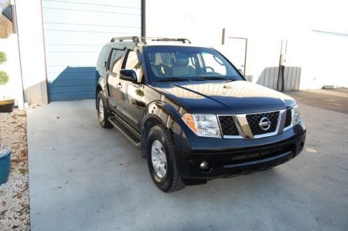 2005 nissan pathfinder le rwd new tires leather 3rd row sunroof hitch suv 05