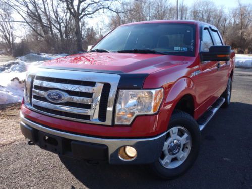 Ford f-150 4wd 4x4 supercab crew cab free autocheck no reserve