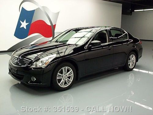 2011 infiniti g37x sedan awd sunroof nav rear cam 49k texas direct auto